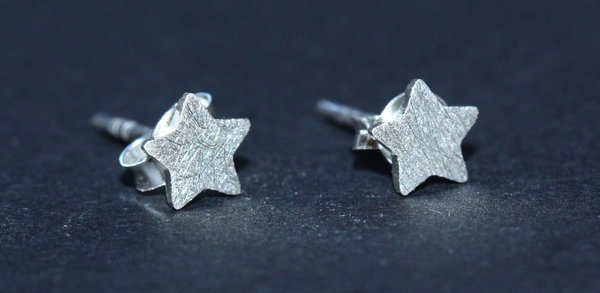 Ohrstecker Stern Silber 925, sehr hübsch für Damen