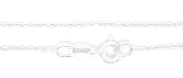 Silberkette Ankerkette Silber 925 45 cm hochglanzpoliert für Damen