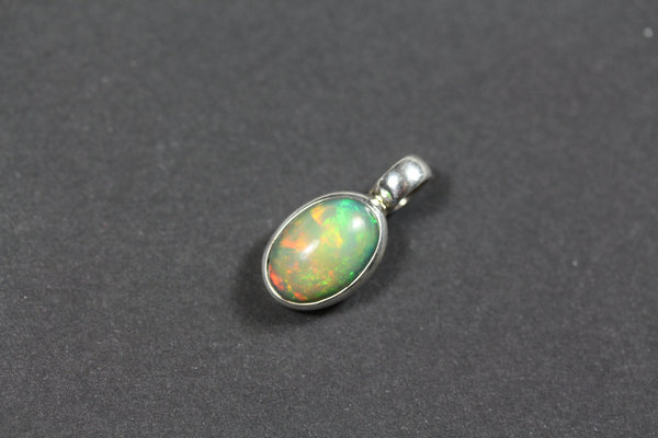 Opal Anhänger multicolor Silber 925 top Farben mit Video
